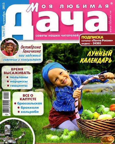 Журнал Моя любимая дача № 9 (сентябрь 2015) PDF