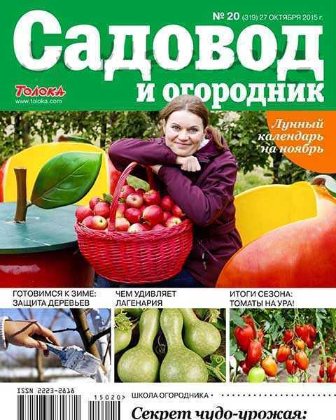 Журнал Садовод и огородник №20 ноябрь 2015