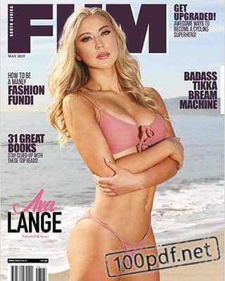 Ava Lange FHM May 2019 S Africa