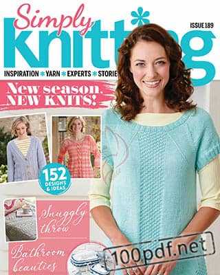 Magazine Simply Knitting №189 (2019)