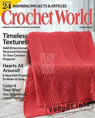 Magazine Crochet World February 2020
