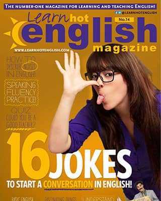 Обложка Learn Hot English Magazine 218 2020
