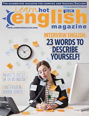 Обложка Learn Hot English Magazine 238 2022