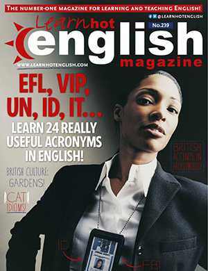 Обложка Learn Hot English Magazine 239 2022