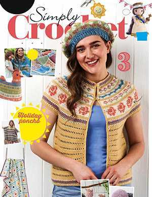 Обложка Simply Crochet 123 2022