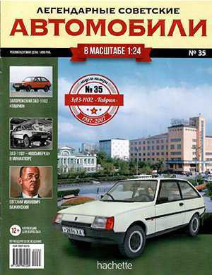 Обложка Легендарные советские автомобили 35 2019