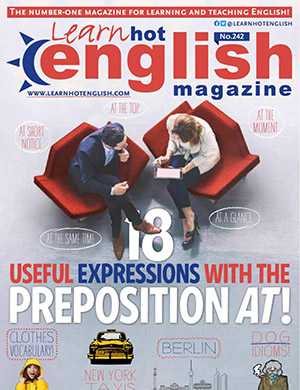 Обложка Learn Hot English Magazine 242 2022