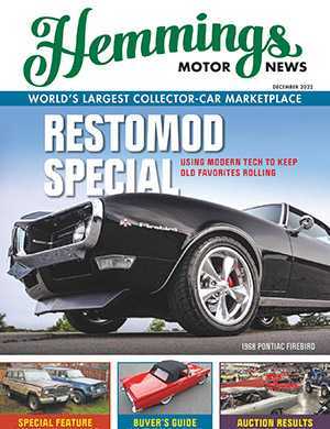 Обложка Hemmings Motor News 12 2022