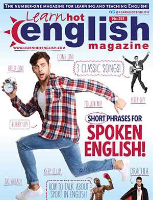 Обложка Learn Hot English Magazine 253 2023