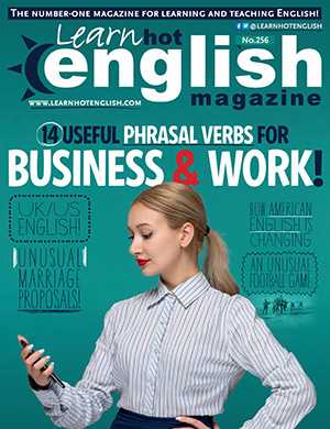Обложка Learn Hot English Magazine 256 2023