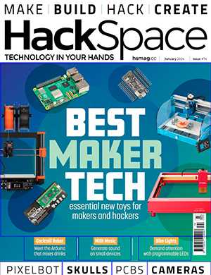 Обложка HackSpace 74 2024
