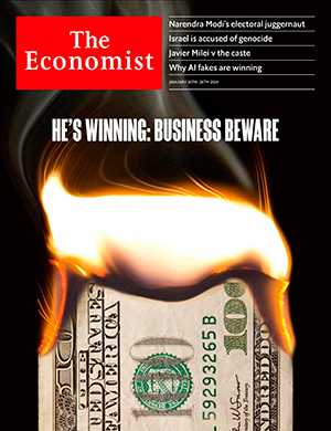 Обложка The Economist 9380 2024