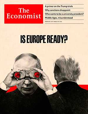 Обложка The Economist 9385 2024