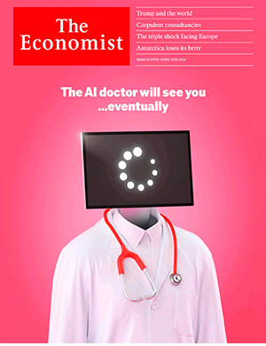 Обложка The Economist 9390 2024