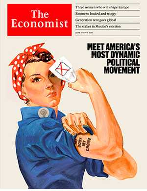 Обложка The Economist 9399 2024
