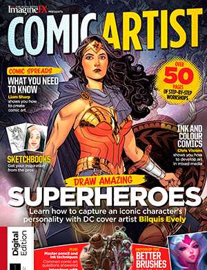 Обложка ImagineFX Presents Comic Artist 12th edition 2024