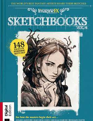 Обложка ImagineFX Sketchbook volume 4 3rd Revised Edition 2024