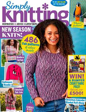 Обложка Simply Knitting 255 2024