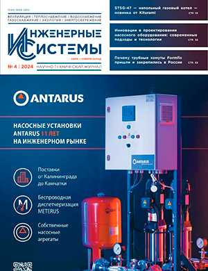 Обложка Инженерные системы 4 2024