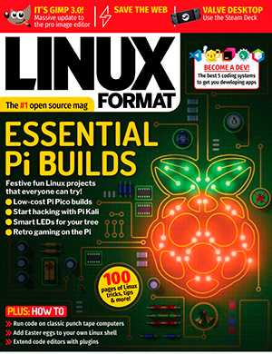 Обложка Linux Format UK 2025