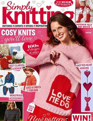 Обложка Simply Knitting 260 2025