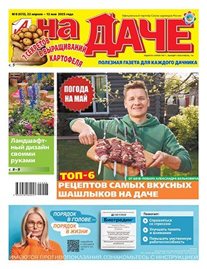 Обложка АиФ На даче 8 2025