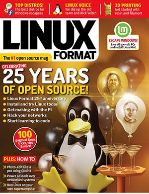 Обложка Linux Format 329 UK 2025