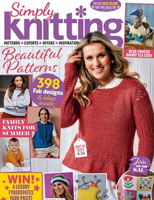 Обложка Simply Knitting 264 2025