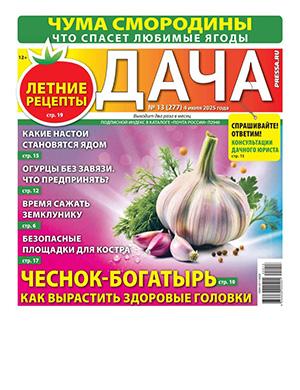 Обложка Дача 13 2025