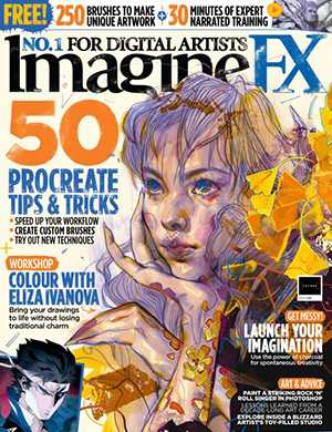 Обложка ImagineFX 255 2025