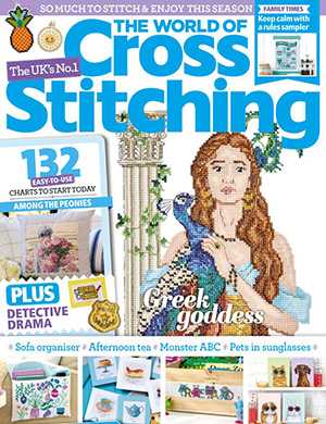 Обложка The World of Cross Stitching 2025